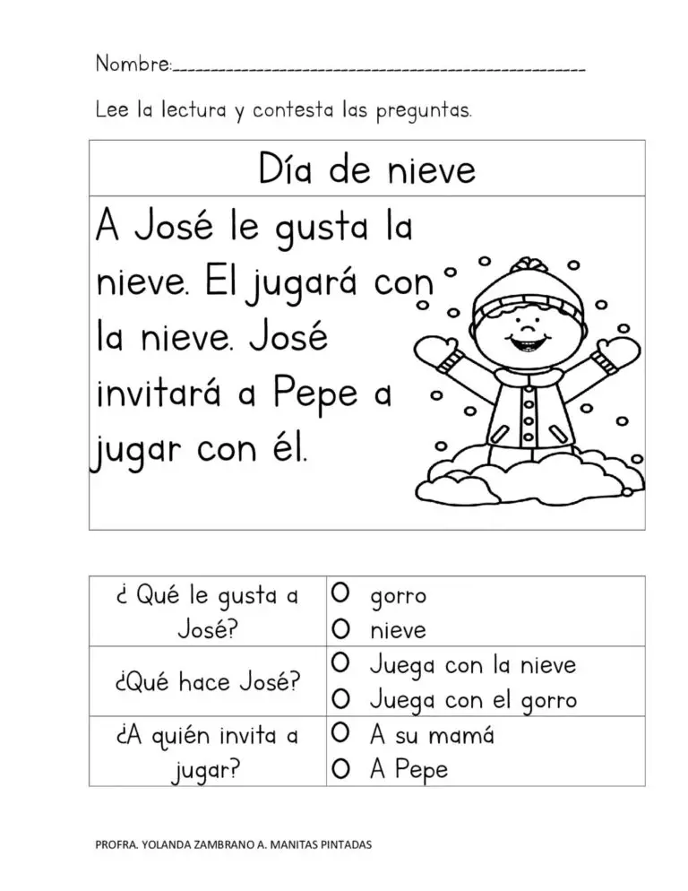 50 Actividades de Comprensión Lectora para niños Materiales Educativos