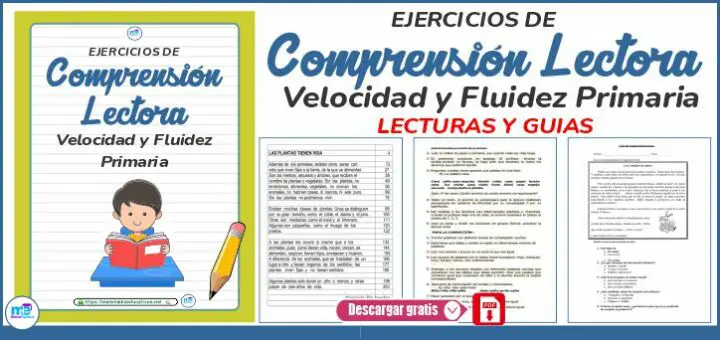 ejercicios de comprensión lectora velocidad y fluidez primaria