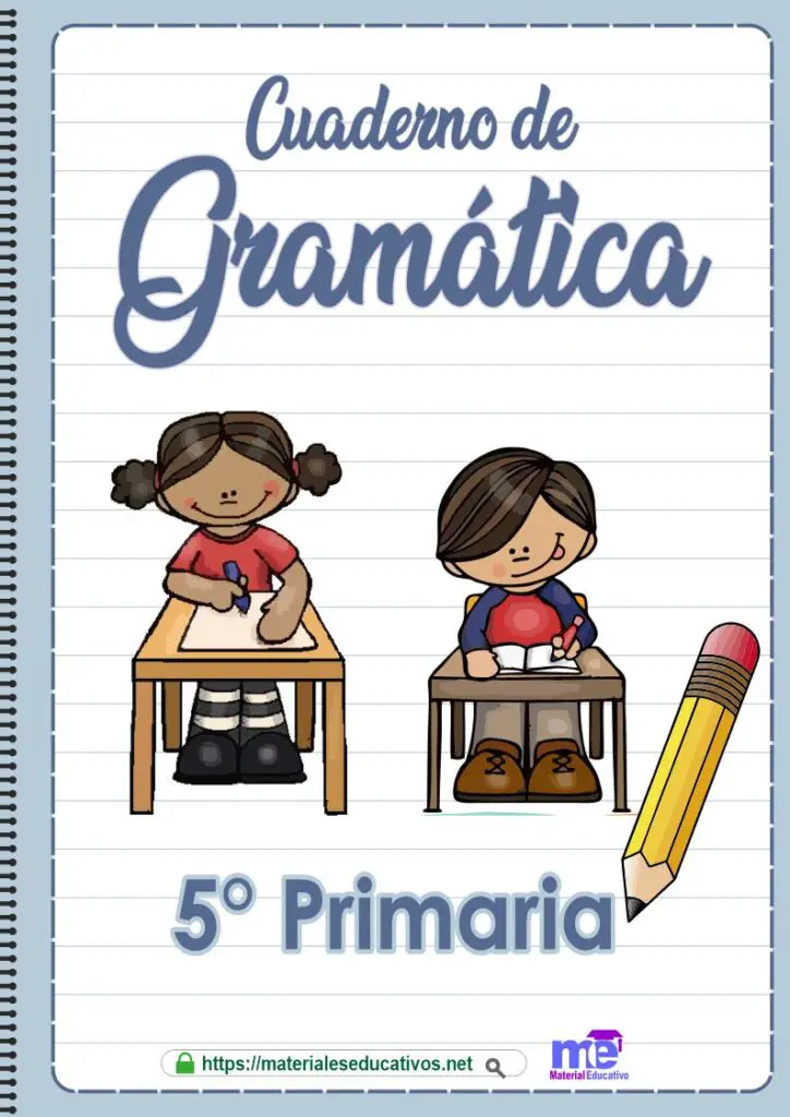 Cuaderno De Gramática 5° Grado Primaria Materiales Educativos