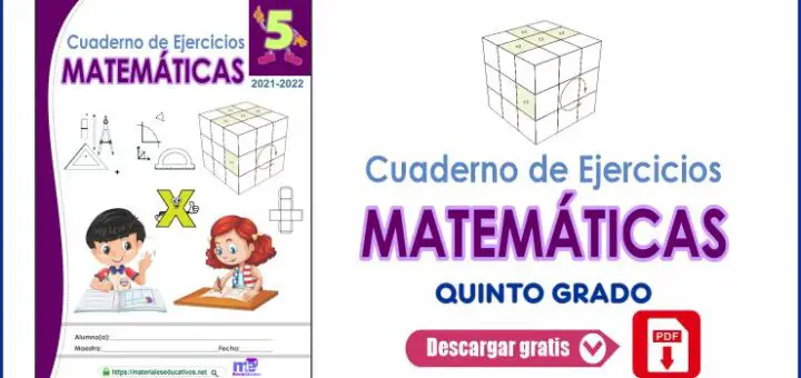 Cuaderno De Ejercicios De Matemática Quinto Grado Primaria