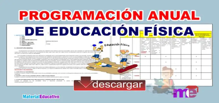 PROGRAMACIÓN ANUAL DE EDUCACIÓN FÍSICA