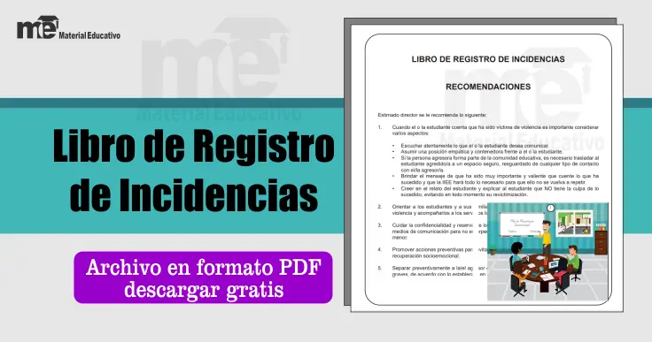 Libro De Registro De Incidencias