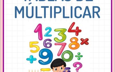 6 Cuadernillos las tablas de multiplicar