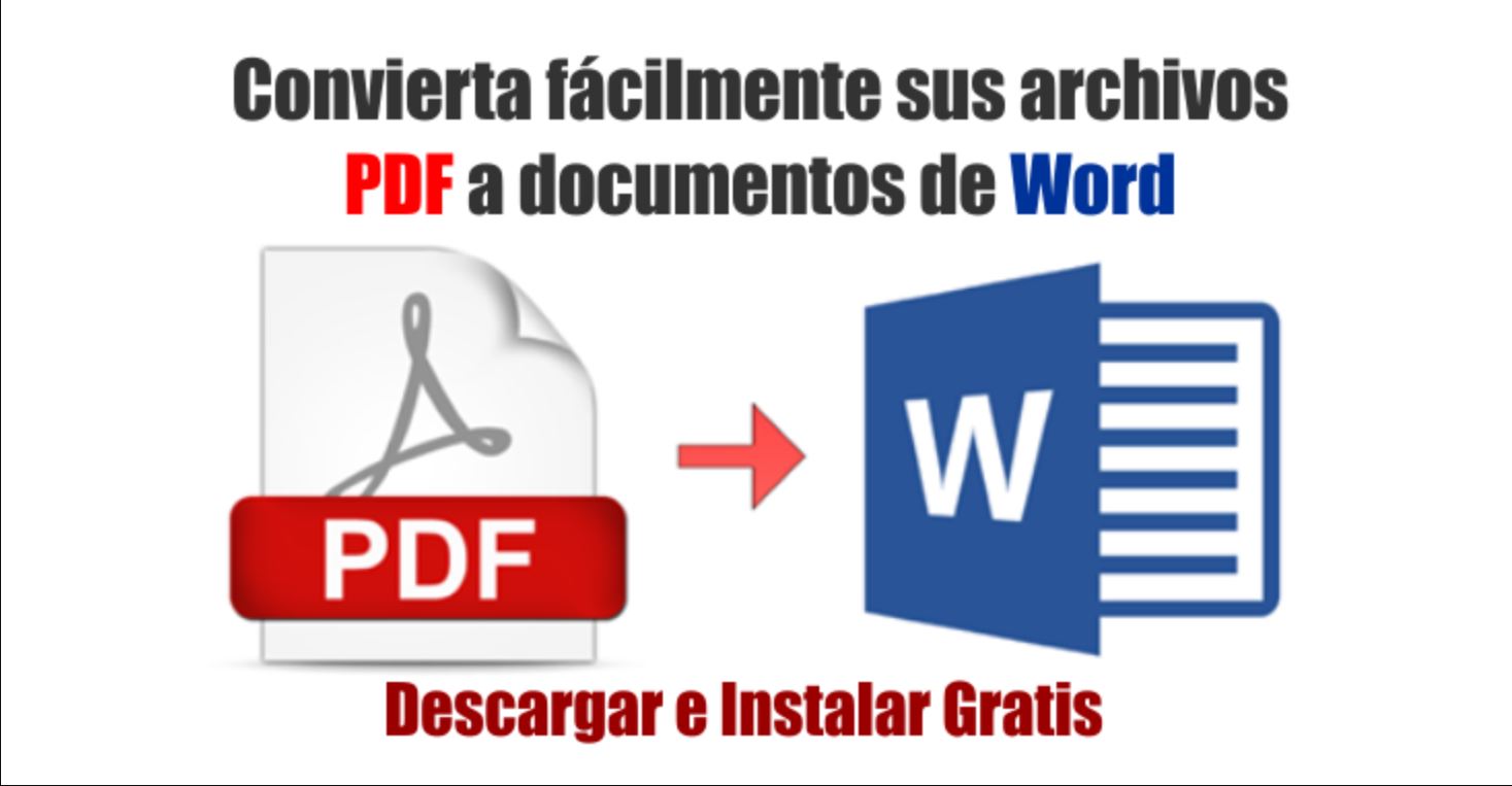 Convierta fácilmente sus archivos PDF a documentos de Word