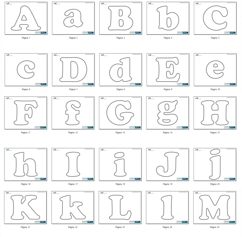 Featured image of post Moldes De Letras Mayusculas Y Minusculas En el caso del alfabeto latino del lat n original solo se conserva ese conjunto de letras