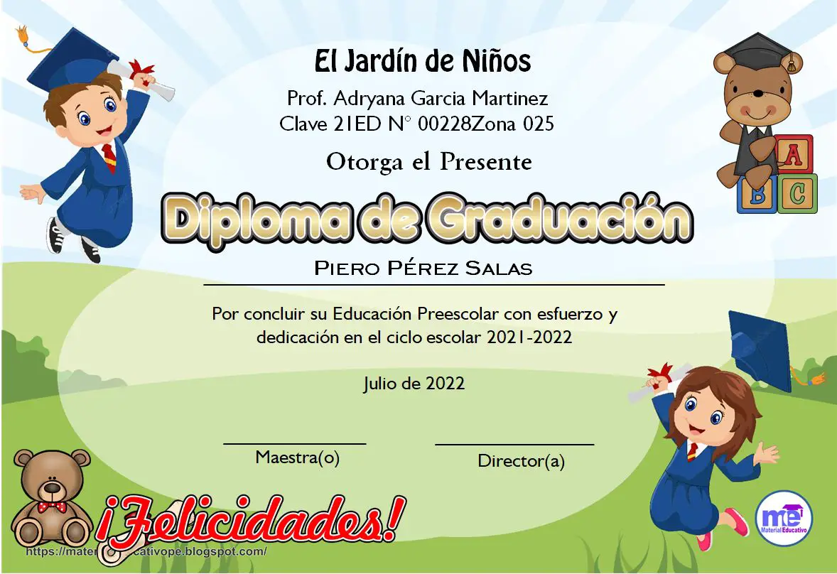 Diploma de Graduación