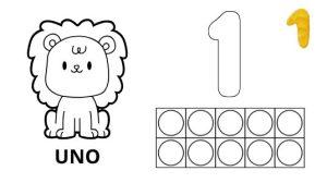 Formato de los Numeros para Trabajar con Plastilina del 1 al 20 parte 1