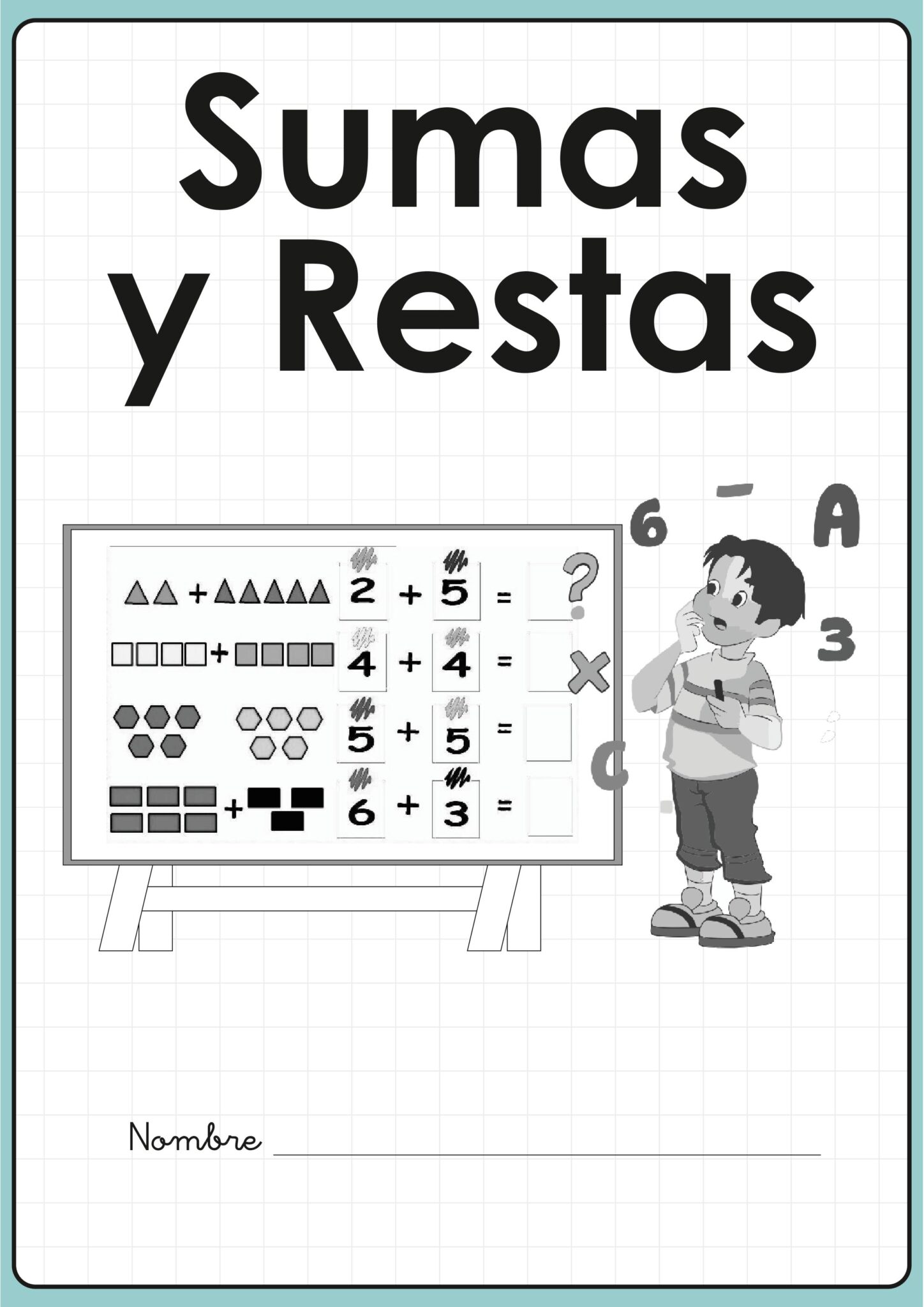 Fichas De Sumas Y Restas Materiales Educativos