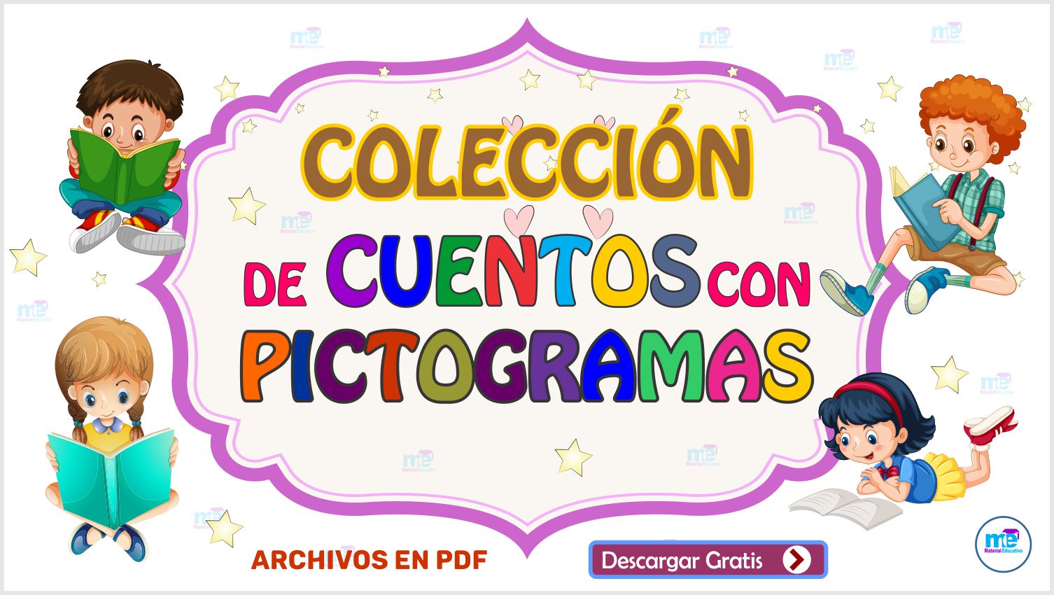 Colección de Cuentos con pictogramas I Material Educativo