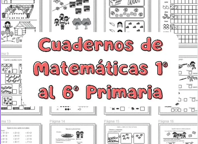 Cuadernillos de matematicas de todo primaria