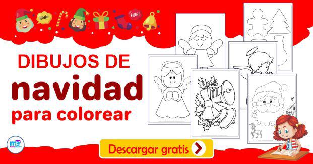 Dibujos de navidad para colorear ME