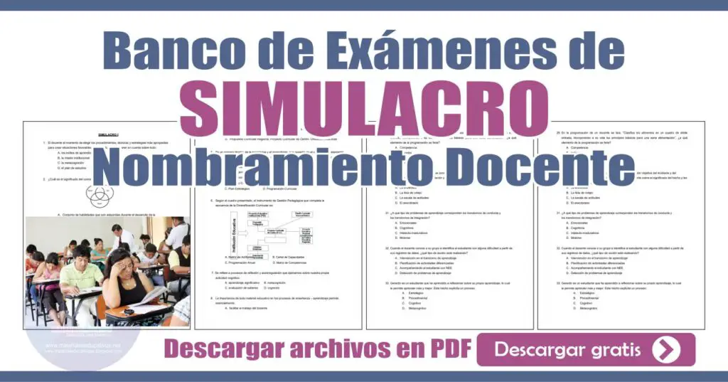 Plan Anual De Trabajo Del Docente Materiales Educativos