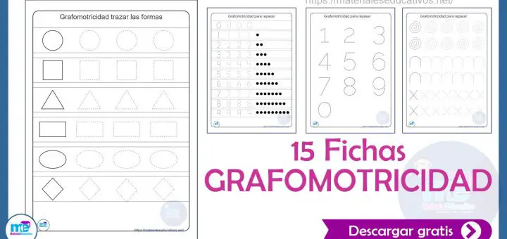 Grafomotricidad I Materiales Etucativos Gratis En Pdf