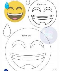 Moldes Emojis