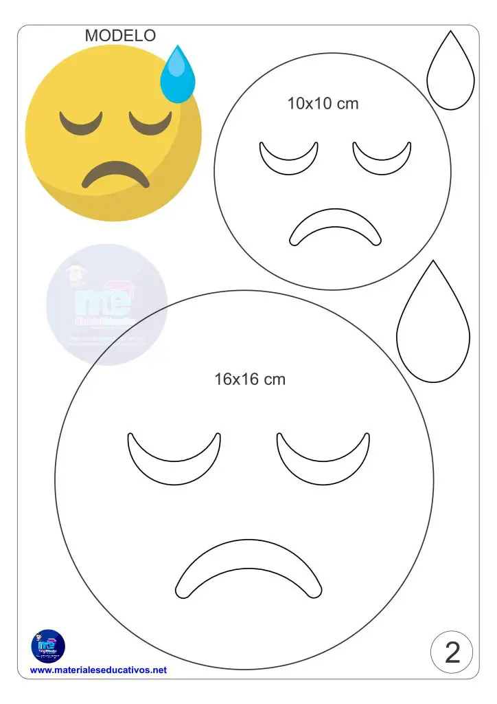 Moldes Emoji 2