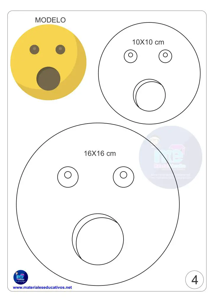 Moldes Emoji 5