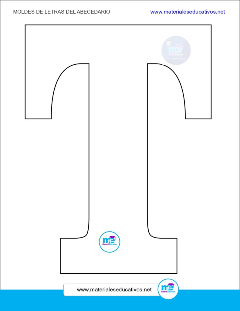 MOLDES Y PLANTILLAS DE LETRAS DEL ABECEDARIO PARTE 1