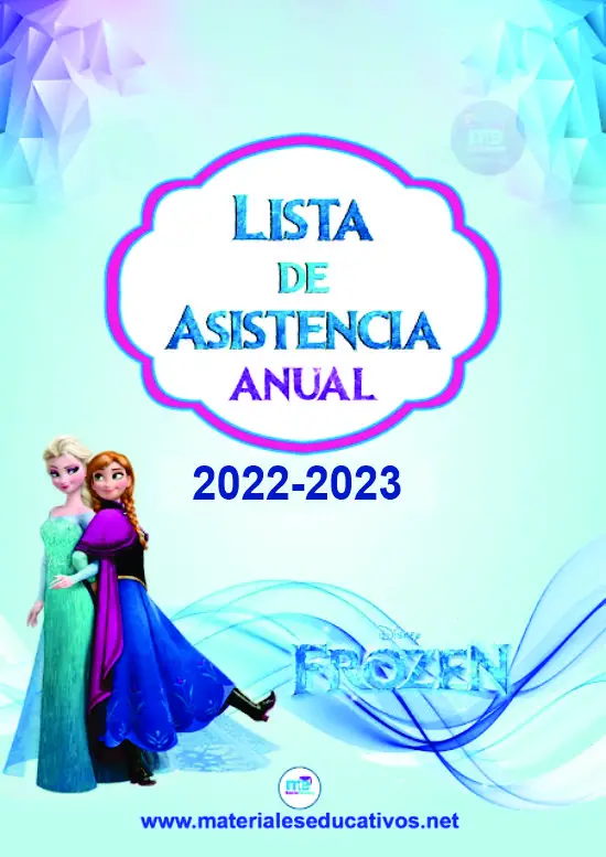 lista de asistencia anual 2022-2023