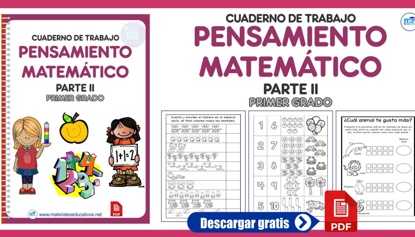 Cuaderno De Trabajo Primer Grado Primaria En 2020