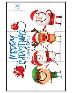 50 Atividades com Quebra-Cabeça para Imprimir - Online Cursos Gratuitos   Navidad preescolar, Actividades navideñas preescolares, Rompecabezas de  navidad