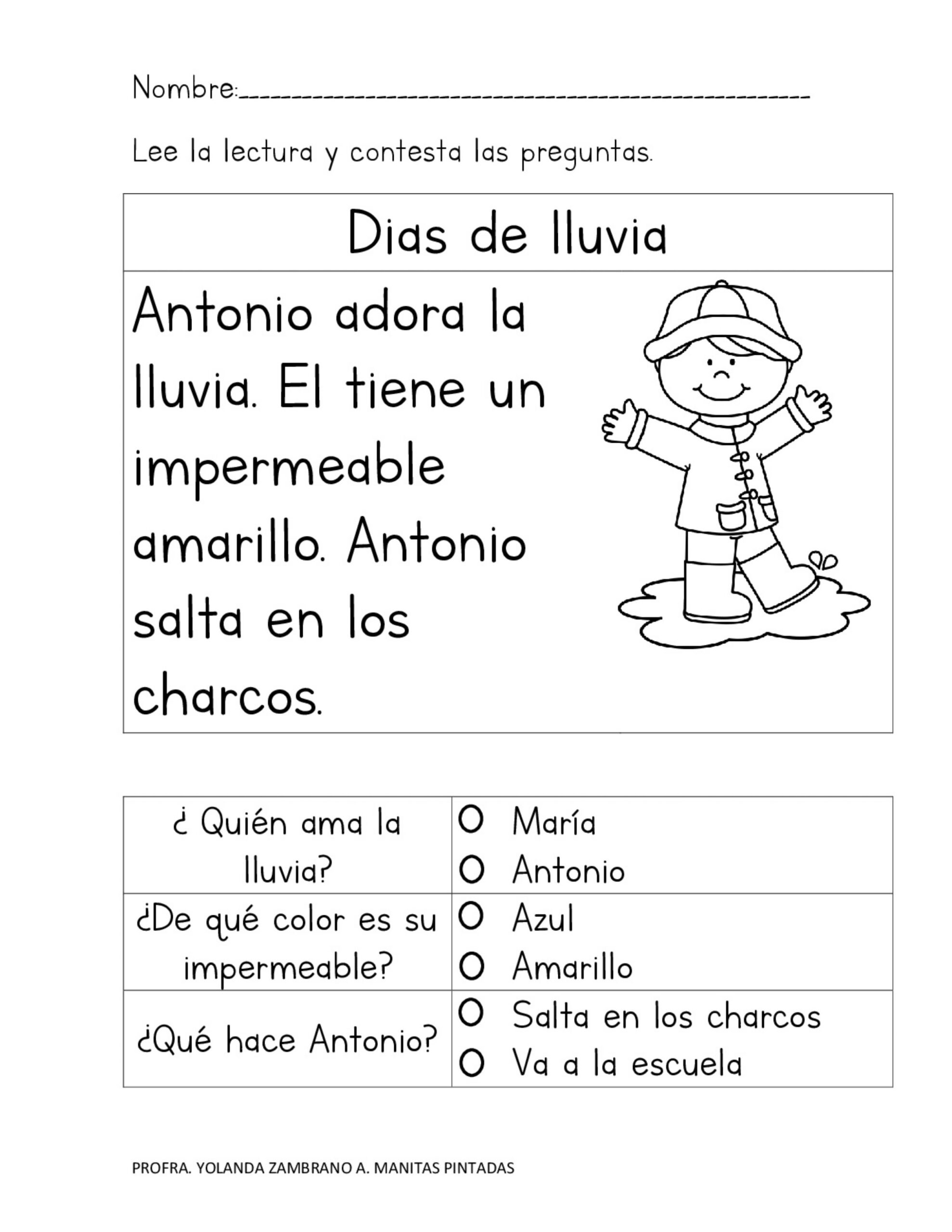 50 Actividades De Comprensión Lectora Para Niños