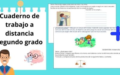 Cuaderno de trabajo a distancia segundo grado