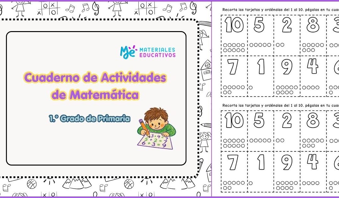cuaderno de trabajo de matematica 1 primaria pdf