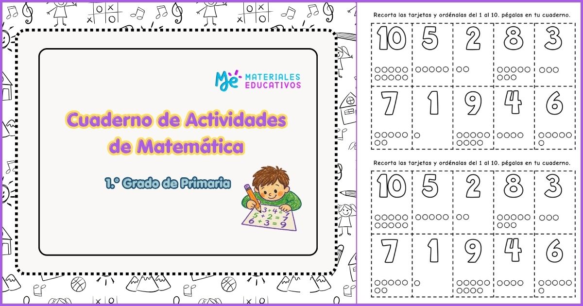 cuaderno de trabajo de matematica 1 primaria pdf