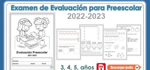 Examen De Evaluación Para Preescolar 2022 2023