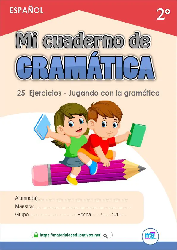 cuaderno de gramática
