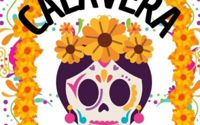 Calaveras para Colorear y Recortar