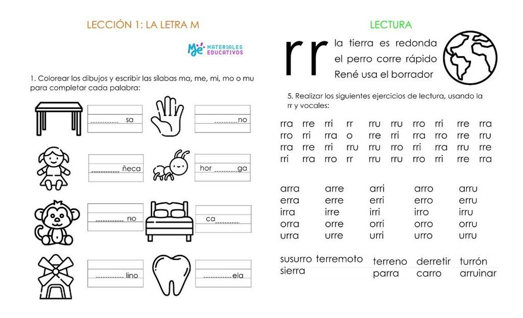 cuadernillo para aprender a leer