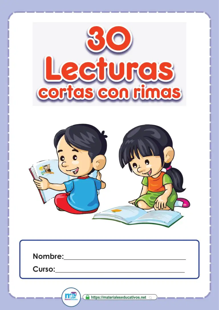 30 Lecturas Cortas Con Rimas Para Niños Materiales Educativos 30 Lecturas Cortas Con Rimas Para Niños Materiales Educativos