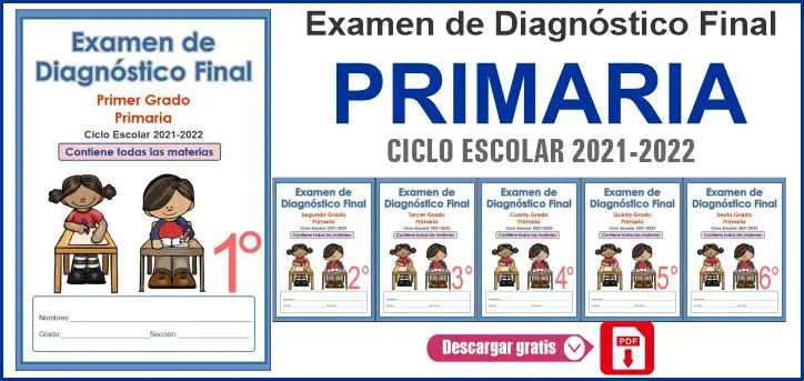 Examen de Diagnóstico Final Primaria