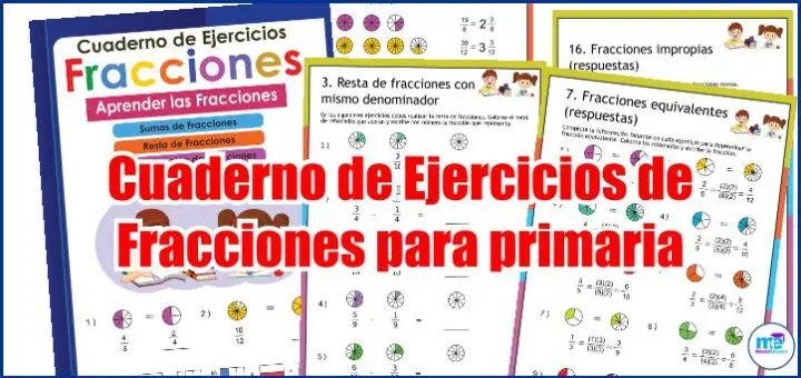 Cuaderno De Ejercicios De Fracciones Para Primaria 0637