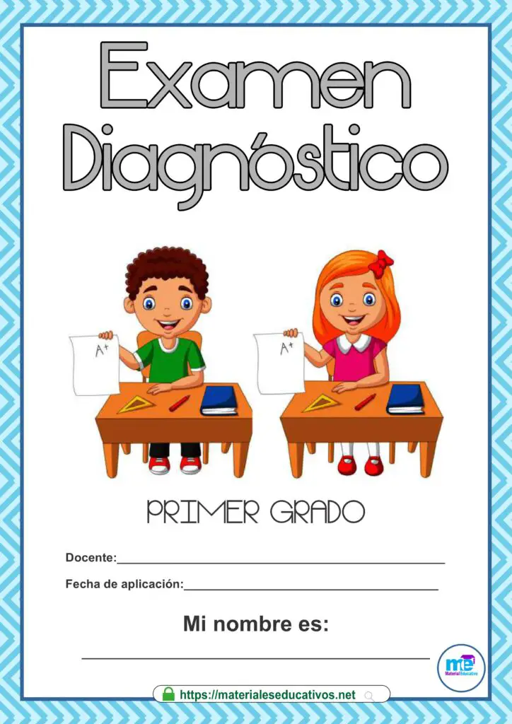 Examen Diagnóstico primer grado primaria