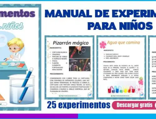MANUAL DE EXPERIMENTOS PARA NIÑOS TOMO I