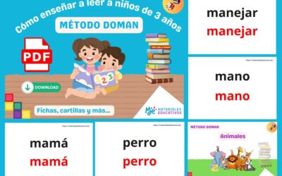 Metodo de Glenn Doman, Como enseñar a leer a los tres años