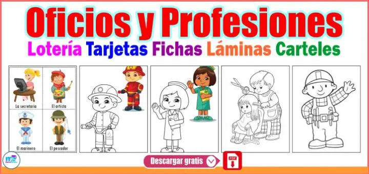 Oficios Y Profesiones Actividades Para Niños