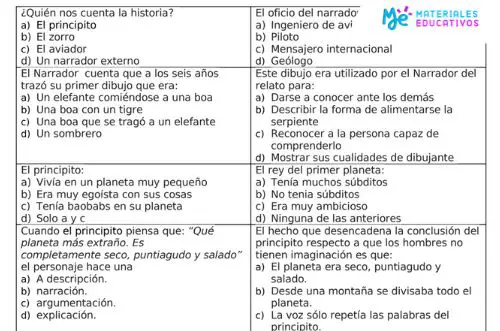 prueba de comprension lectora sexto grado segunda parte