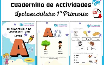 Cuadernillo de actividades Lectoescritura 1°