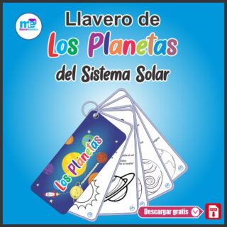 Llavero De Los Planetas Del Sistema Solar - Materiales Educativos