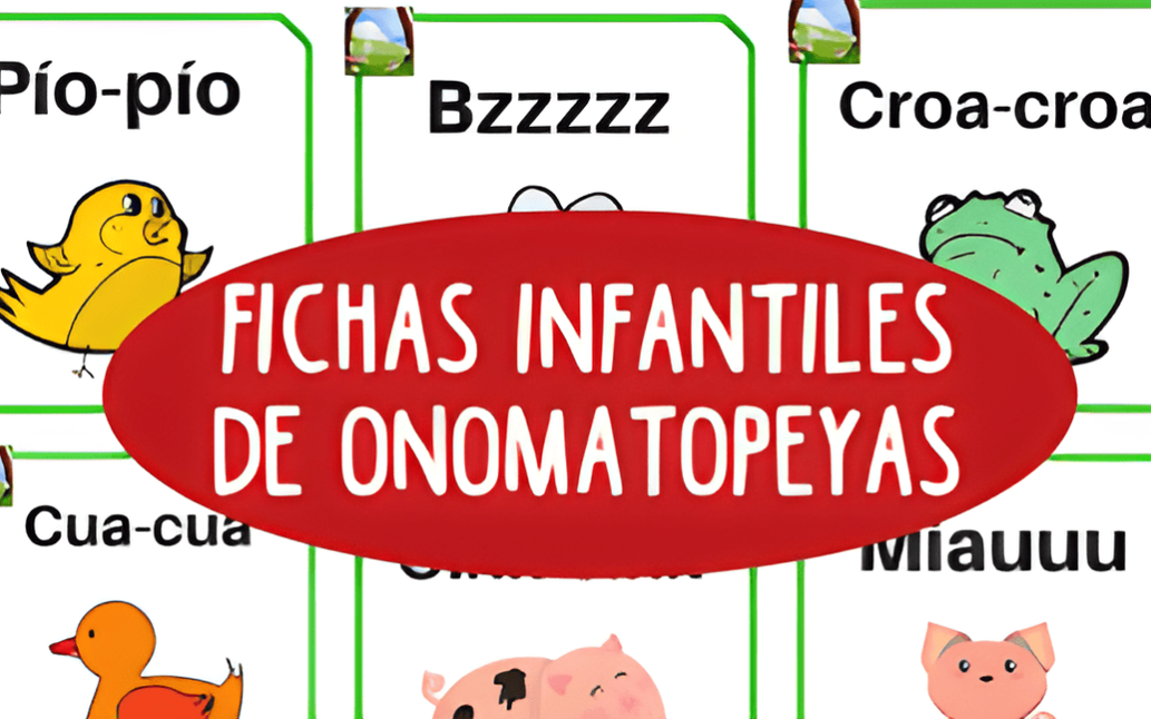 cuadernillo ejercicios de onomatopeyas