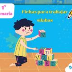 fichas para trabajar silabas