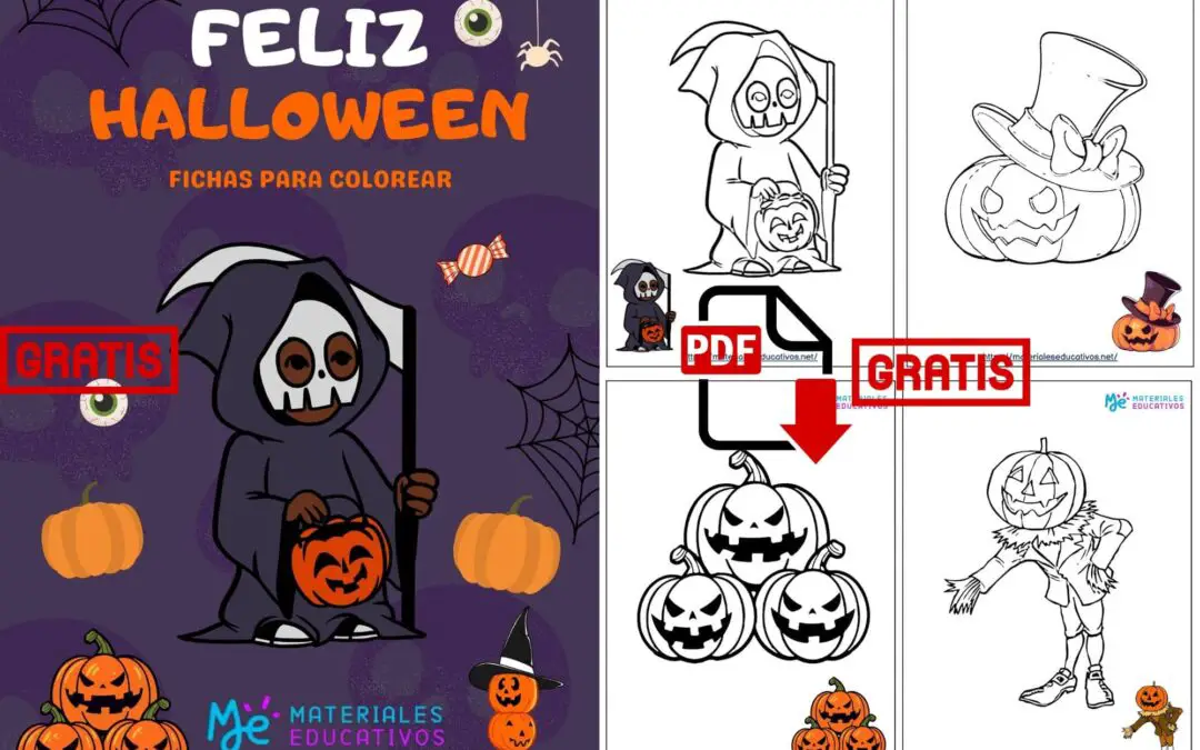 dibujos de halloween para colorear