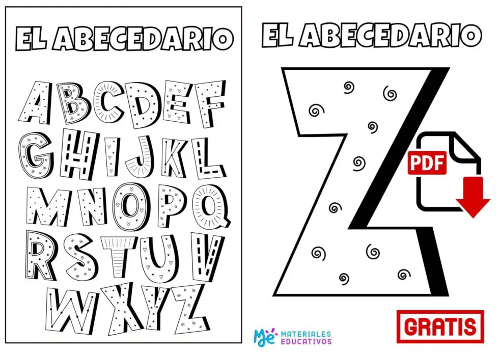 Letras Abecedario Mayusculas Y Minusculas Materiales Educativos