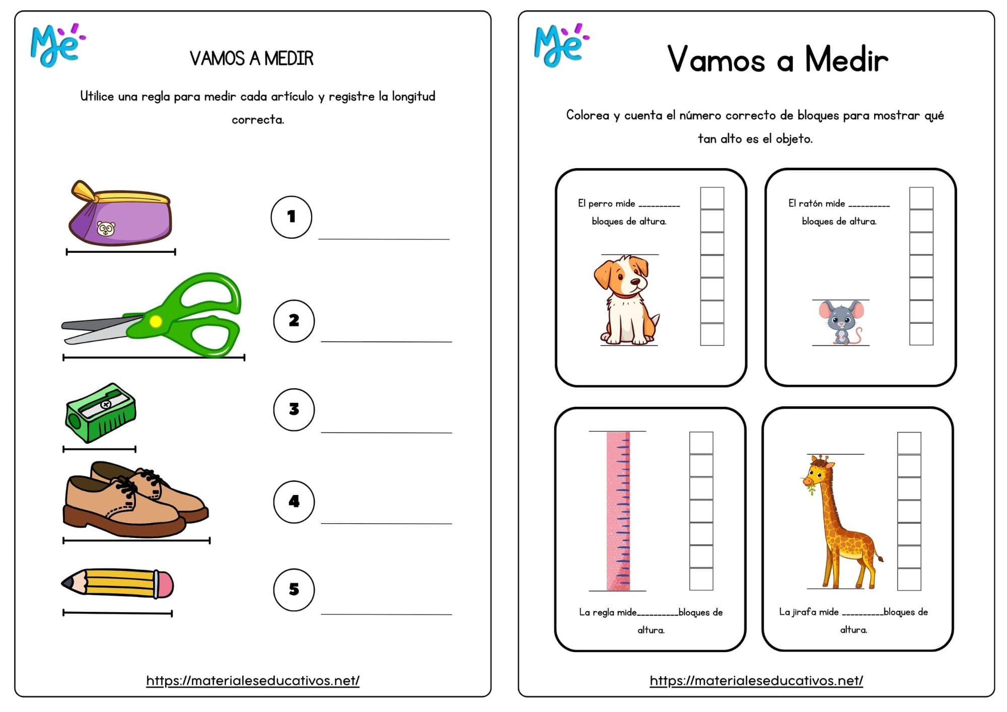 Ejercicios De Medidas De Longitug Materiales Educativos