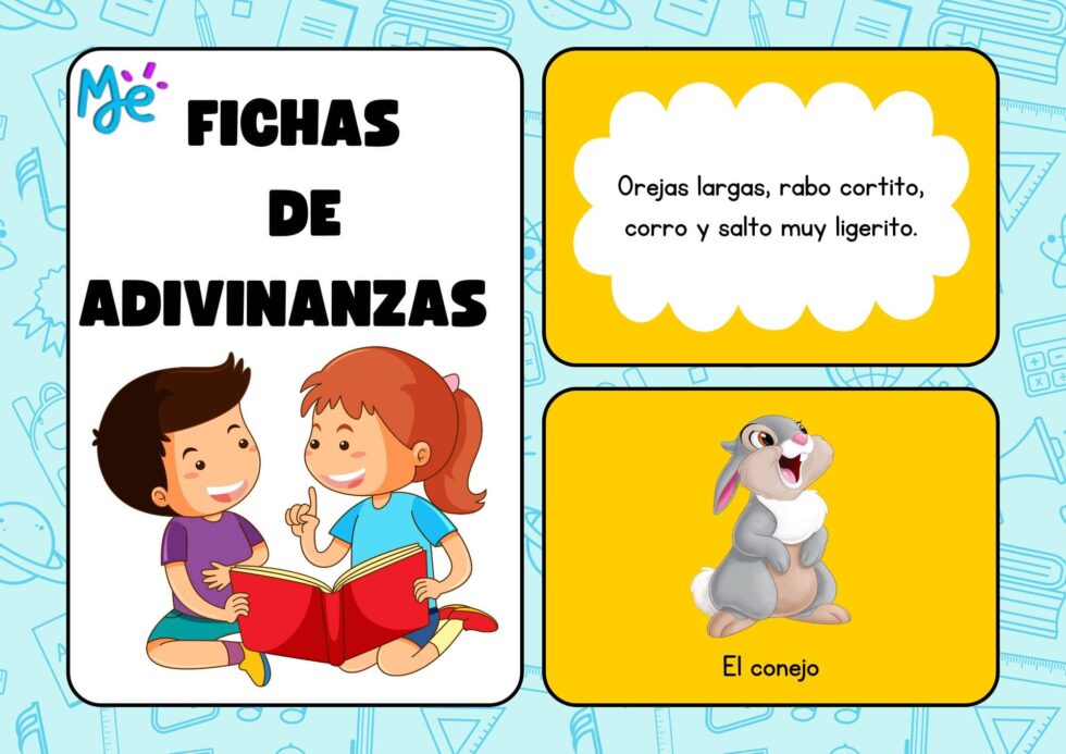 Fichas de Adivinanzas Para Ninos - Materiales Educativos