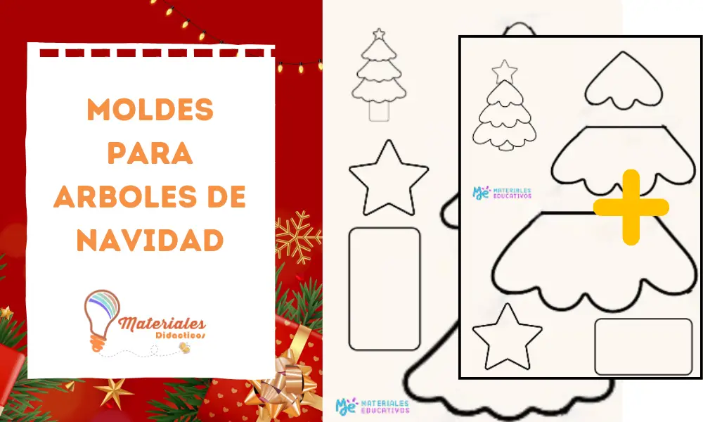 Molde de arbol de navidad