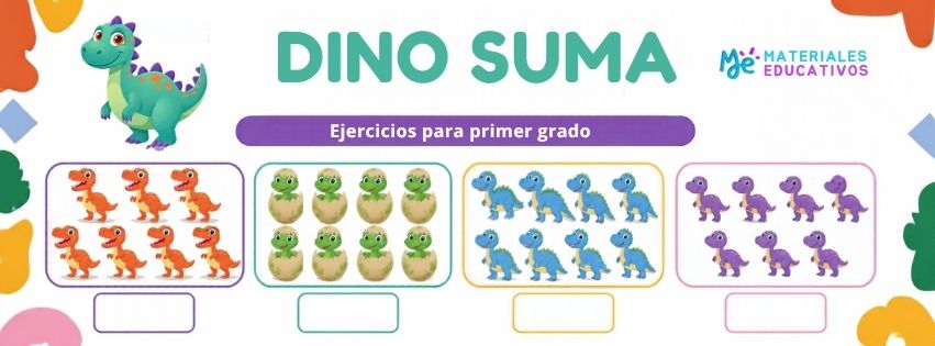 sumas para niños de preescolar